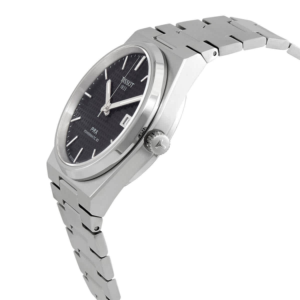 Tissot PRX Powermatic 80 Automatic Black Dial Men’s Watch T137.407.11.051.00