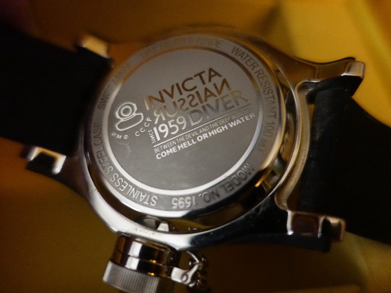 Invictaca Retrograde,Men’s Wristwatch, Big 45 mm, Complications.