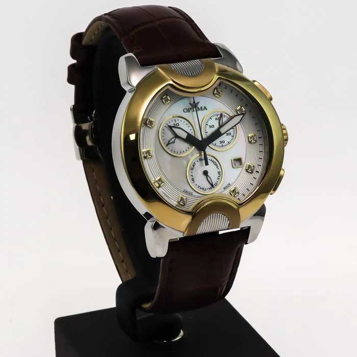Optima – Swiss chronograph – OSC233-SGL-7 Chronograph Swiss Ronda Quartz 45.9