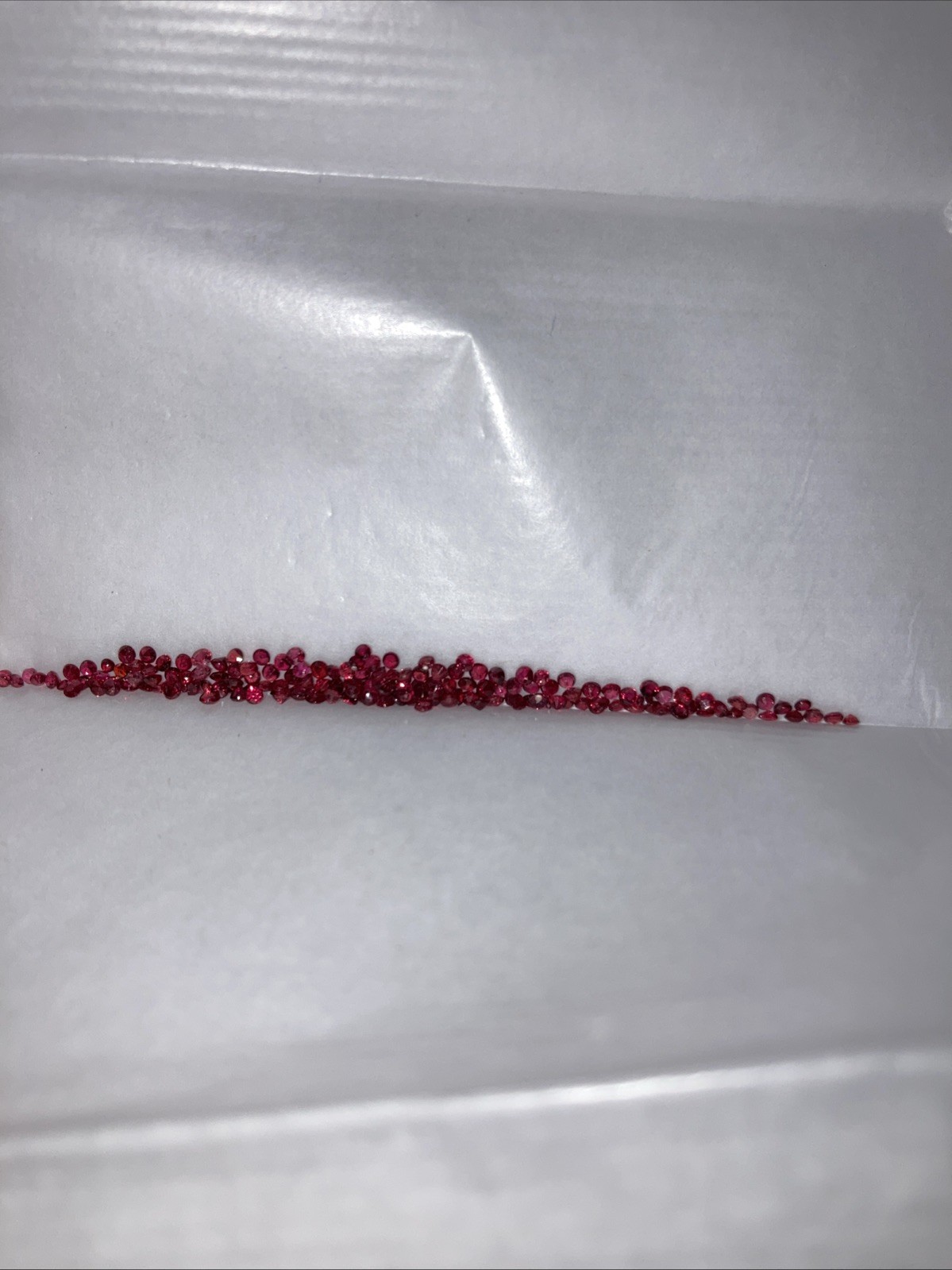 Natural Ruby 2.96Ct Round Cut Pinkish/Red Ruby Lot Of Natural Ruby Gemstone