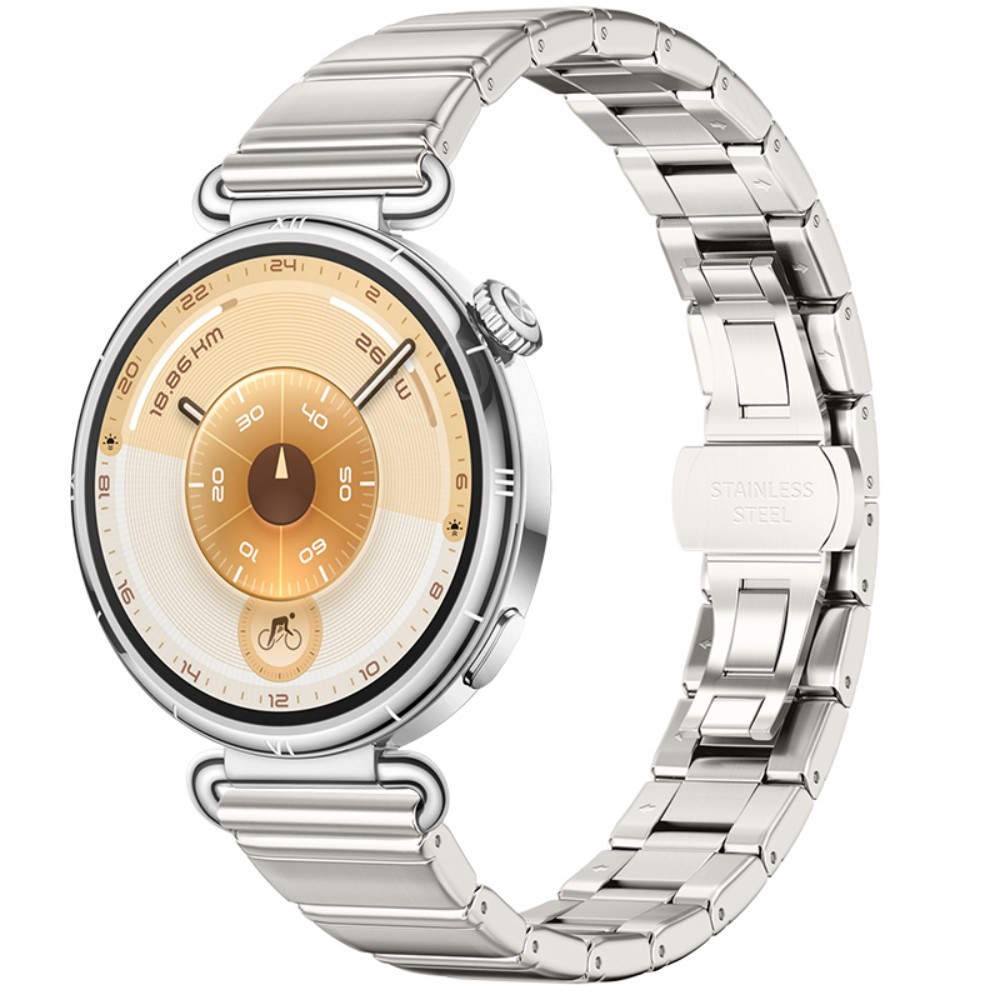 18mm Luxury Stainless Steel Strap Band For Garmin Vivoactive 4S 3S Venu 2S 3S