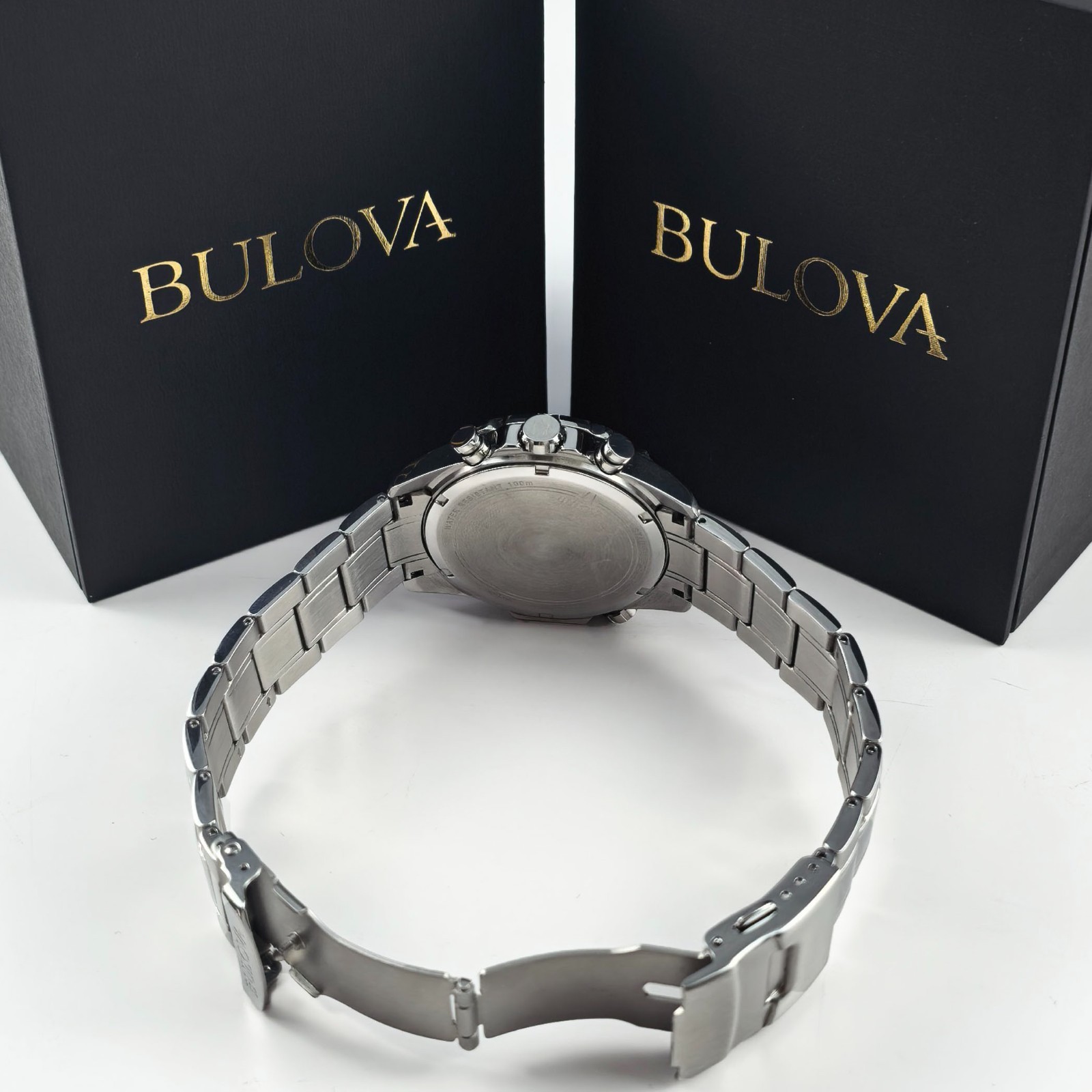 Bulova Classic Marine Star Green Dial Chronograph Men’s Quartz Watch 96B396