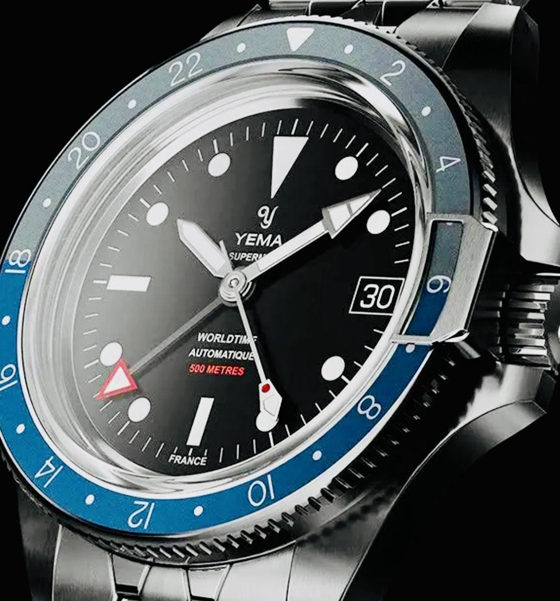 yema superman 500 GMT Automatic watch