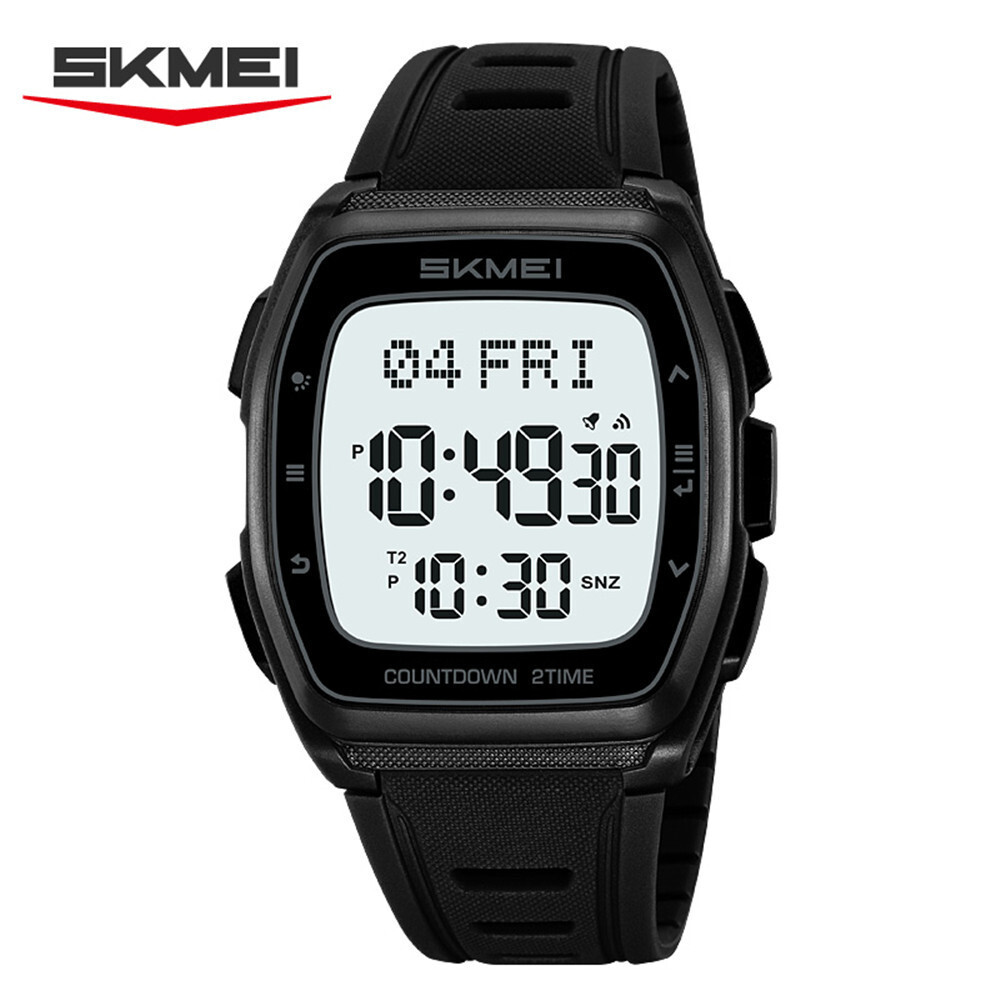 SKMEI Men Watch Countdown Stopwatch Fashion Boys Digital Wristwatch Sport Watch