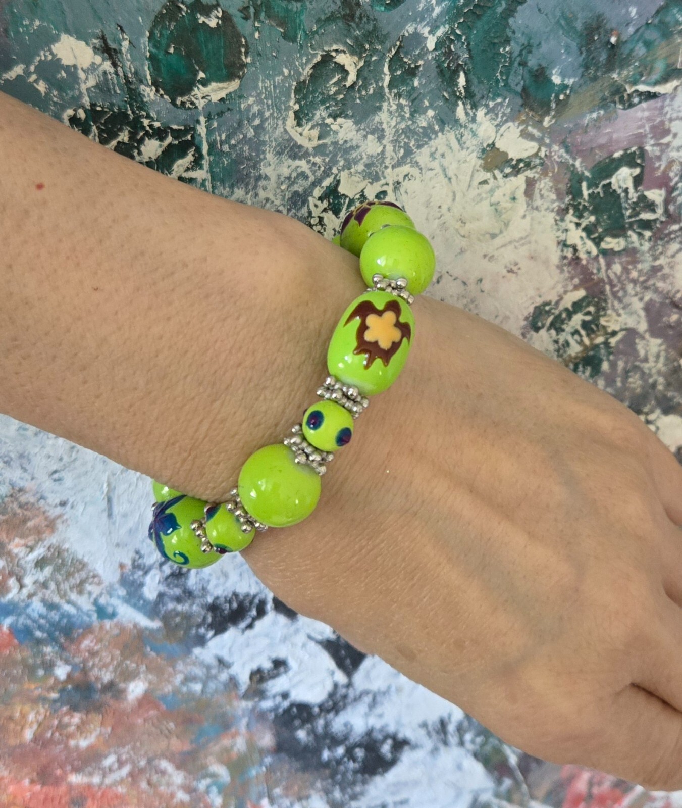 Beach Bracelets Jewelry Wholesale Bracelet COLORFUL 6 pcs Stretch Bracelets