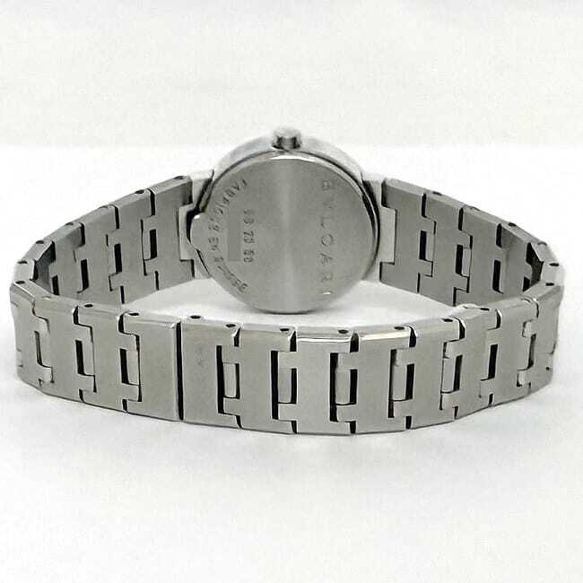 Bvlgari watch Bvlgari Bulgari f-21814 Black Silver BB23SS Good Condition Ladies
