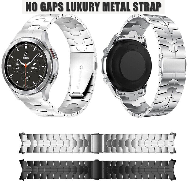 No gaps Metal Band Strap For Samsung Galaxy Watch 4 5 6 40/42/43/44/45/46/47mm