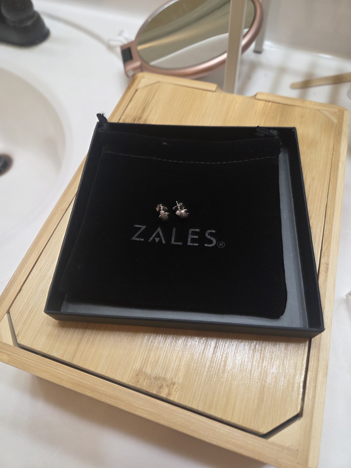 zales diamond turtle earrings
