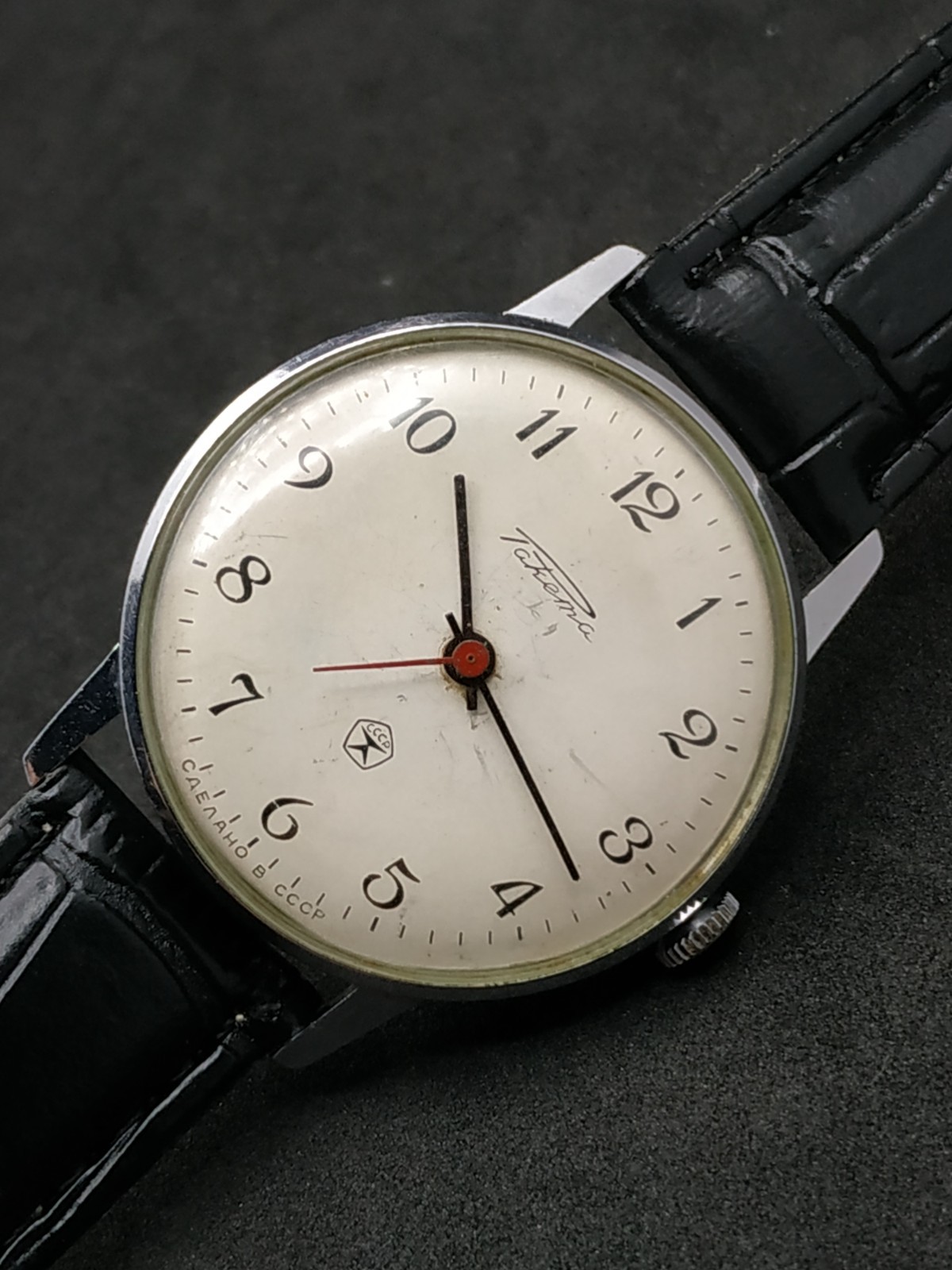 Men’s Vintage Dress Watch Raketa made in USSR Mechanical 2609.HA Retro Soviet ☭