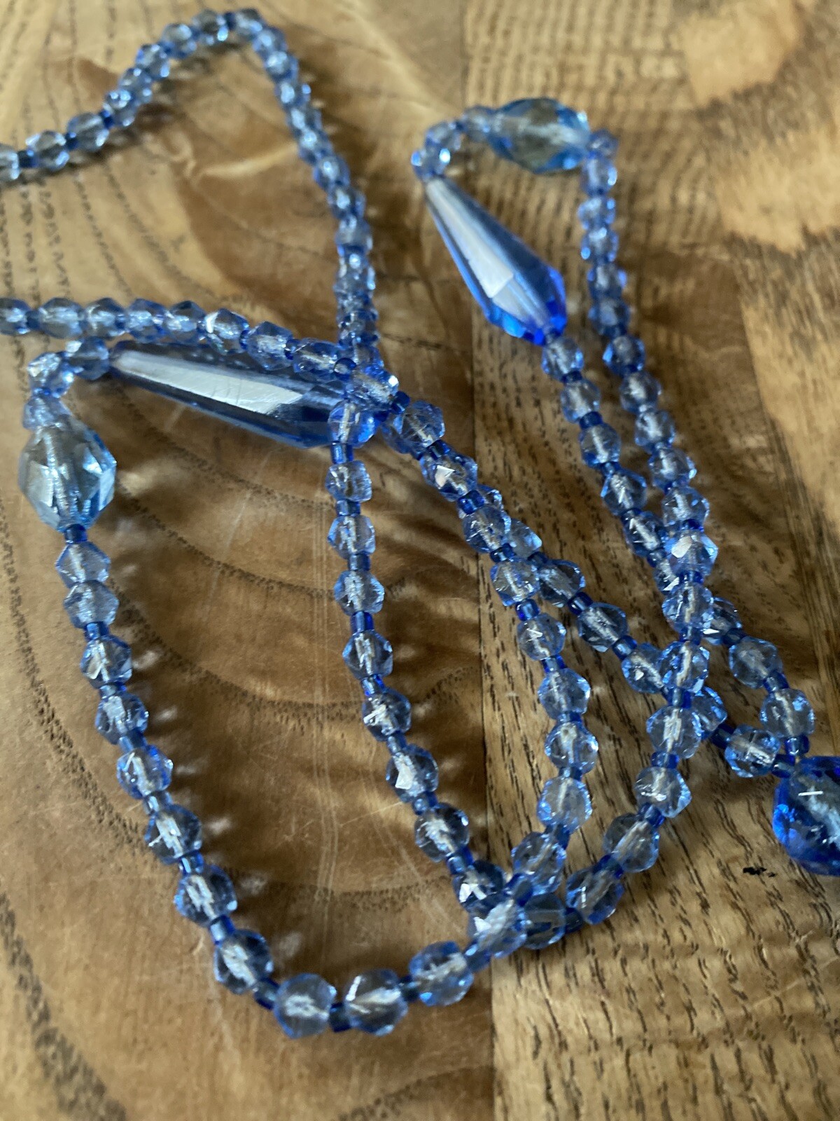 Vintage Art Deco Flapper Boho Beaded Necklace Sautoir