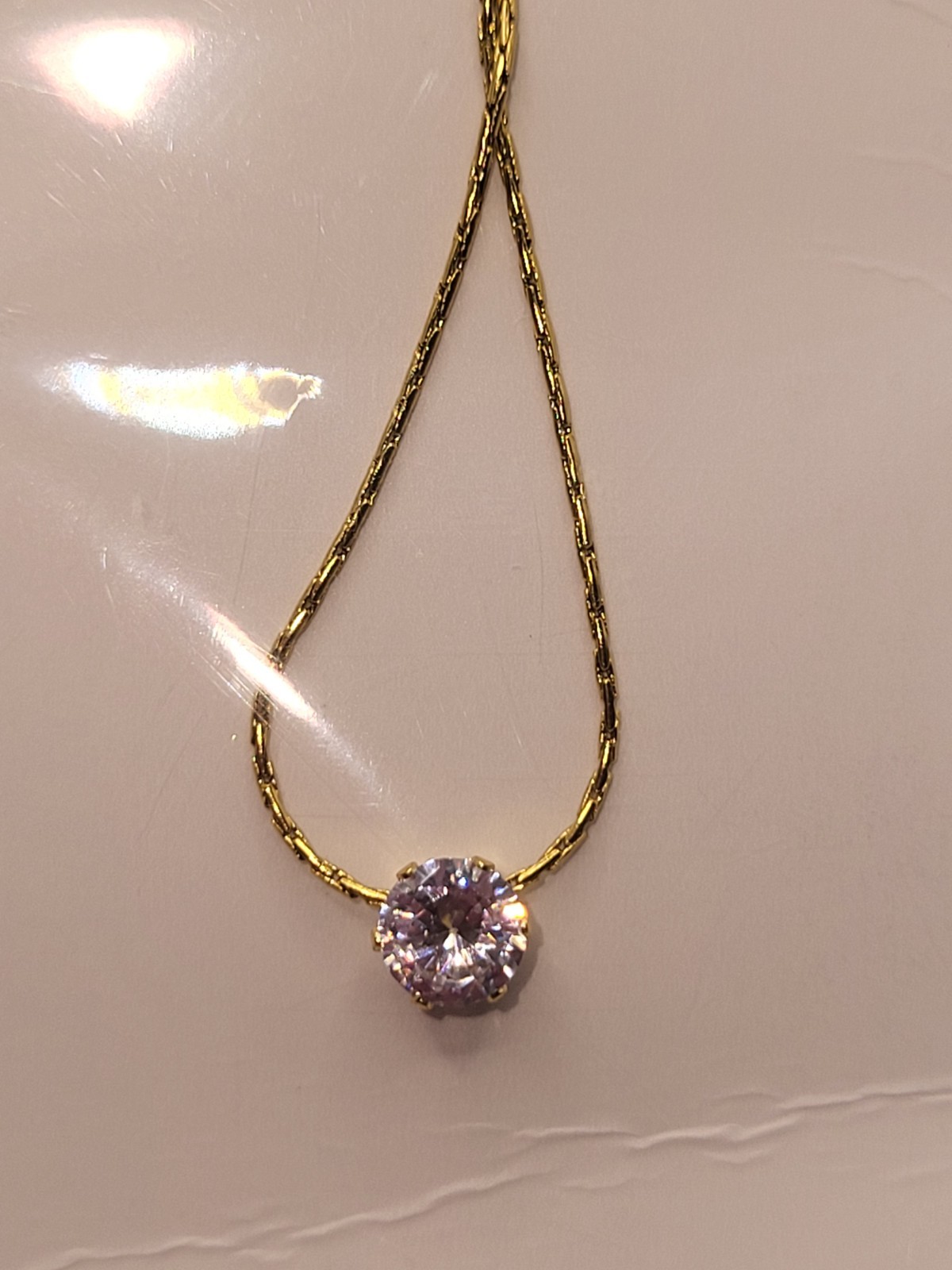 Korean Fashion Dainty Necklace for Women and Girls Anti-Tarnish Chain