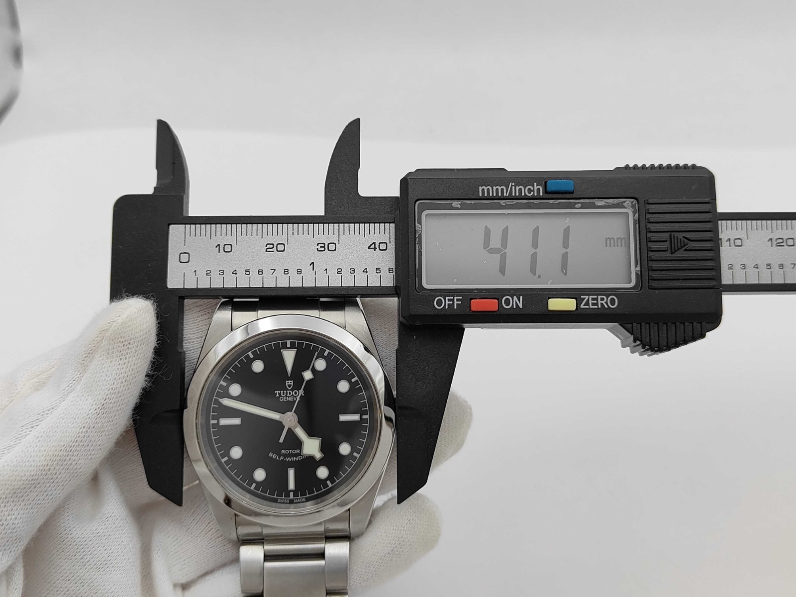 ⭐️4 Tudor Black Bay 41mm 79540 Smiley Dial Bracelet Video Men’s Watch #Y-86