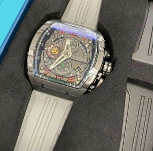 Nubeo Magellan Wristwatch Watch Limited Chronograph Quartz w/ Box