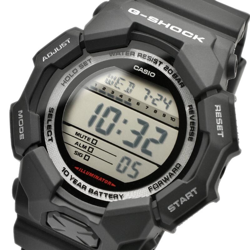 Casio G-Shock GD-010-1JF Quartz Gray Dial 51.9 mm Watch