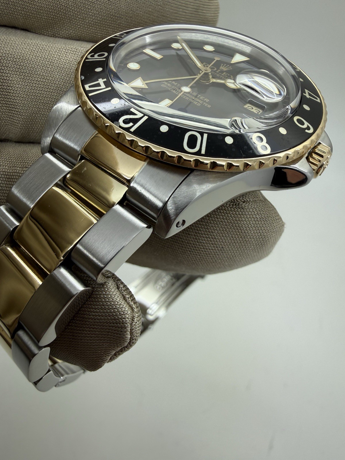 1986 Rolex GMT Master Steel Gold Oyster Black Dial Auto 40mm 16753 *2026 RSC*