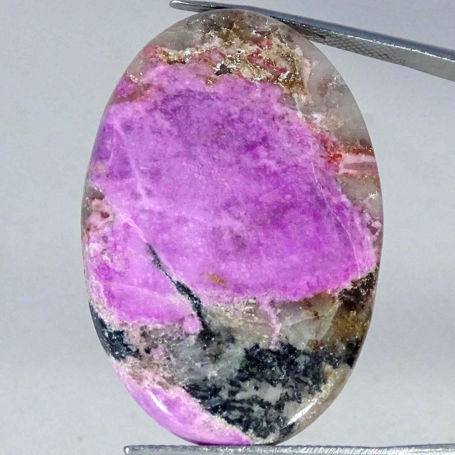 43.50Cts Natural Cobalto Calcite Jewelry Making Oval Cabochon 25X37X5MM