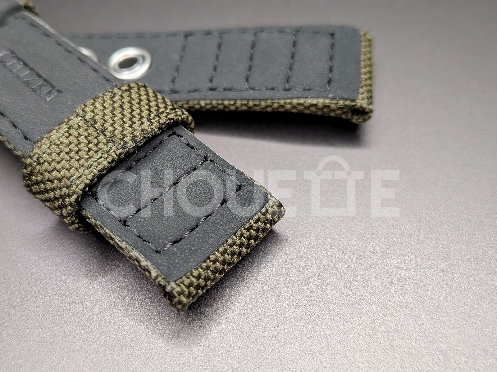 OEM Citizen 18mm Green Canvas Watch Band for Eco-Drive BM8180-03E, E101-S006597