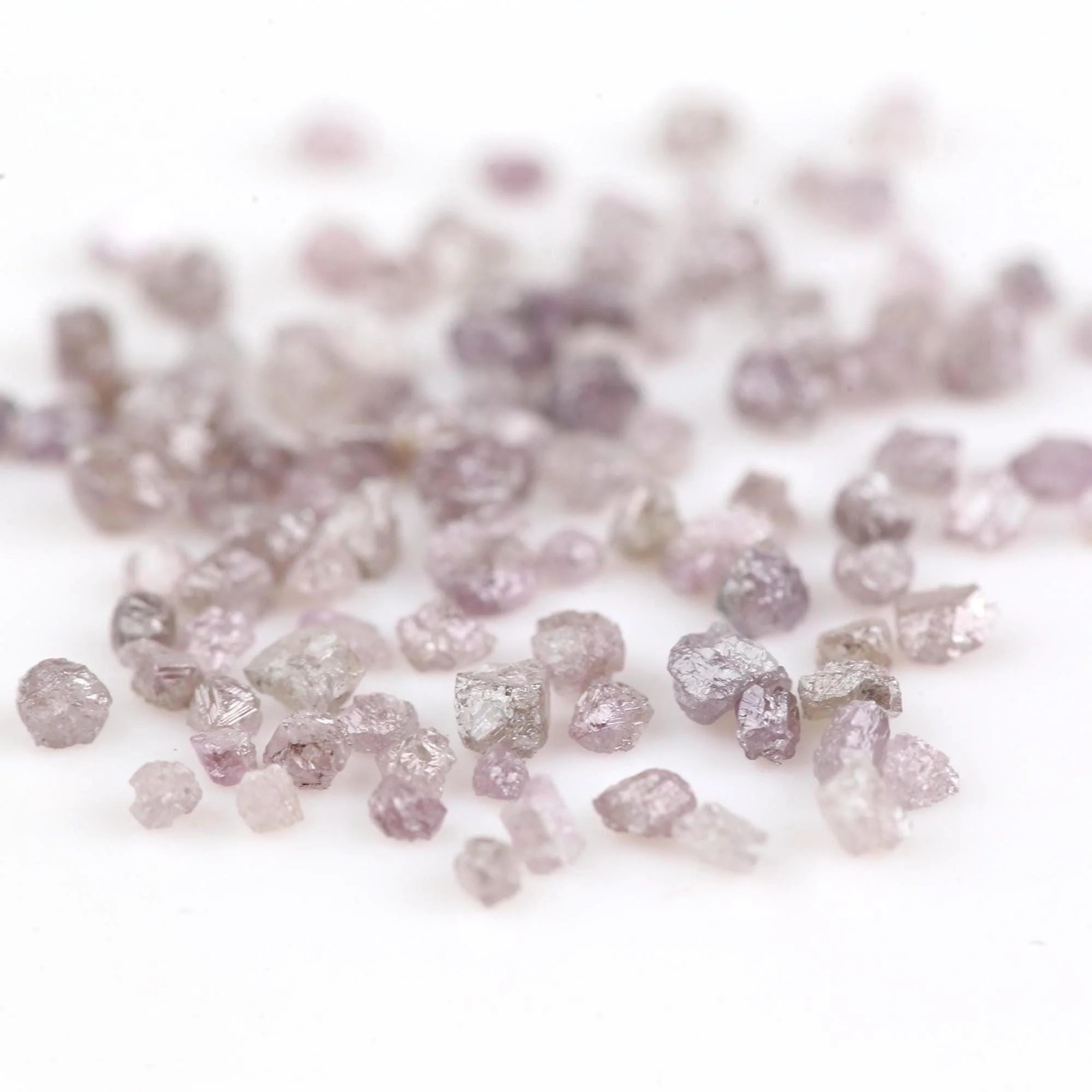 1 Ct Rough Pink Diamond, Uncut Fancy Pink Diamond 10 Pcs Lot 2 – 2.5 mm Approx.