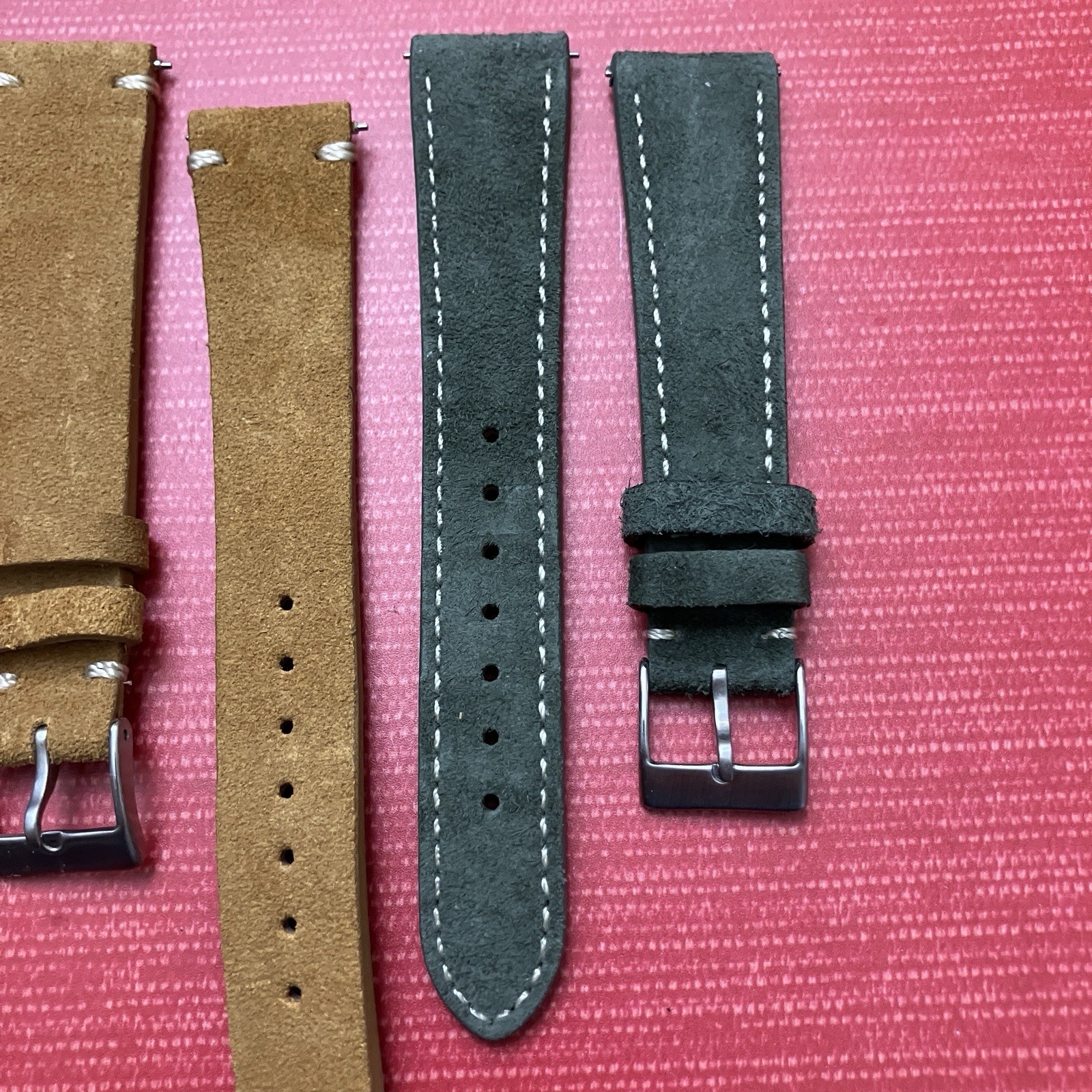 4 Pair Never Used High Quality Watch Straps Bands 20mm StrapsCo and More