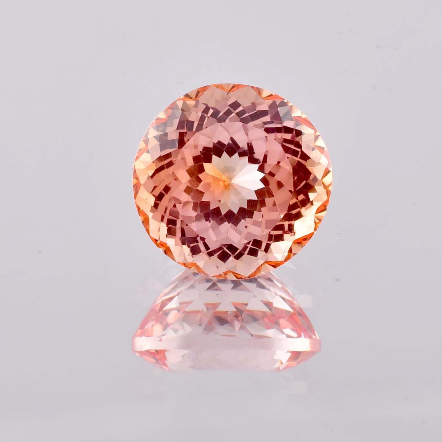AAA+ Natural Peach Padparadscha Sapphire GIT Certified Gemstone Select Any Size