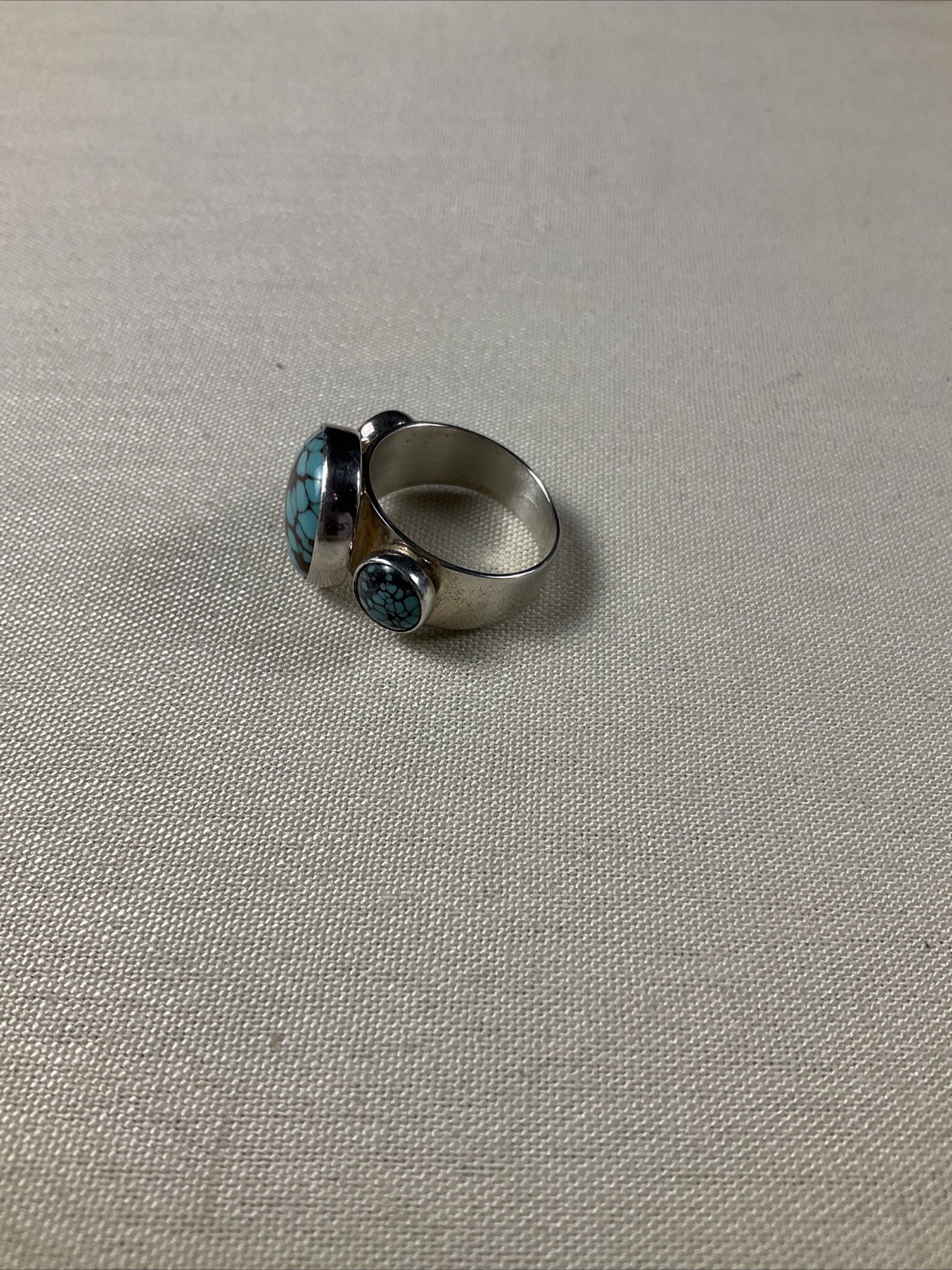 Jay King Sterling Silver Turquoise Ring Size 8