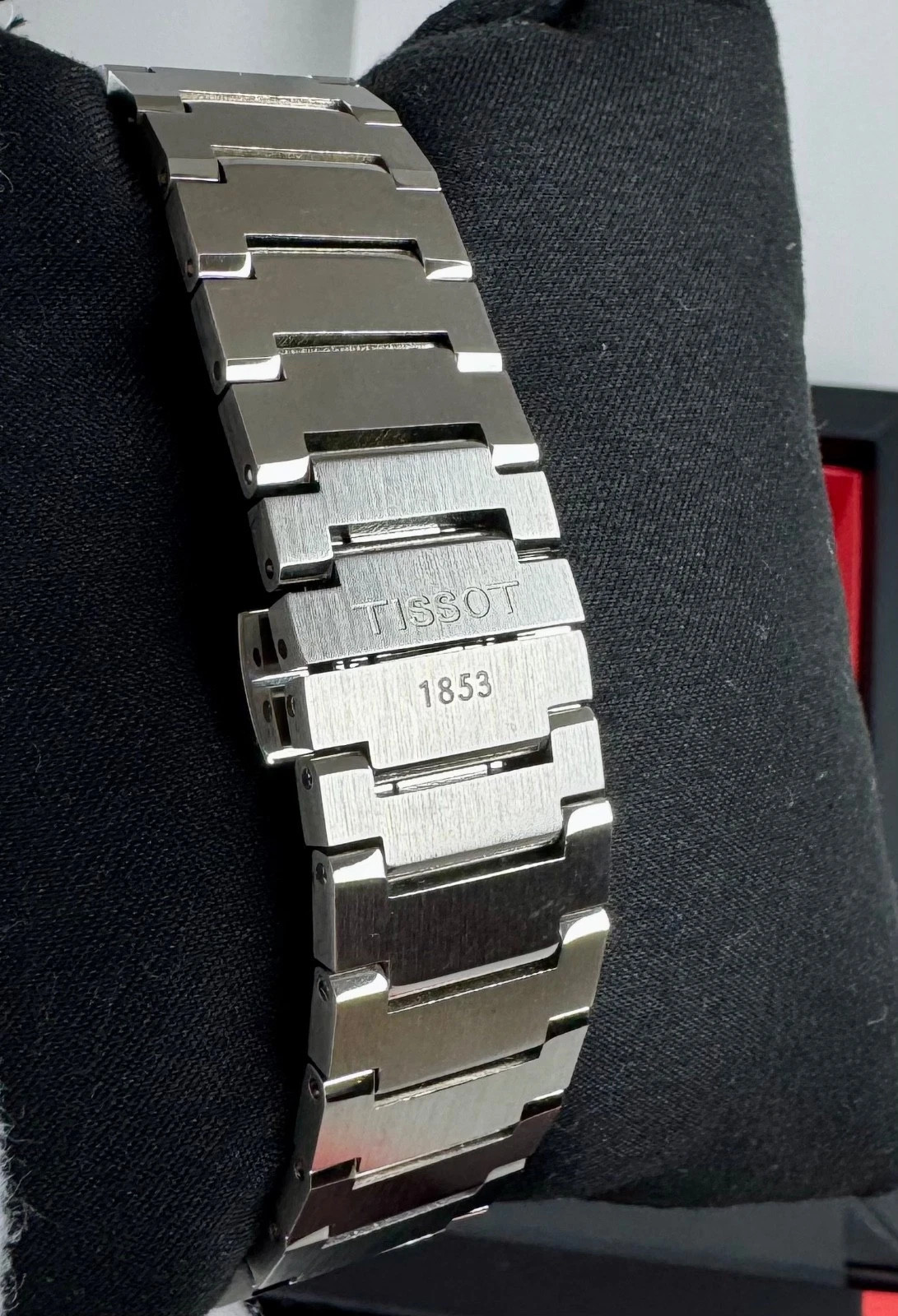 Tissot T137.410.11.421.00 PRX Red Dial Stainless Steel Men’s Watch 40mm