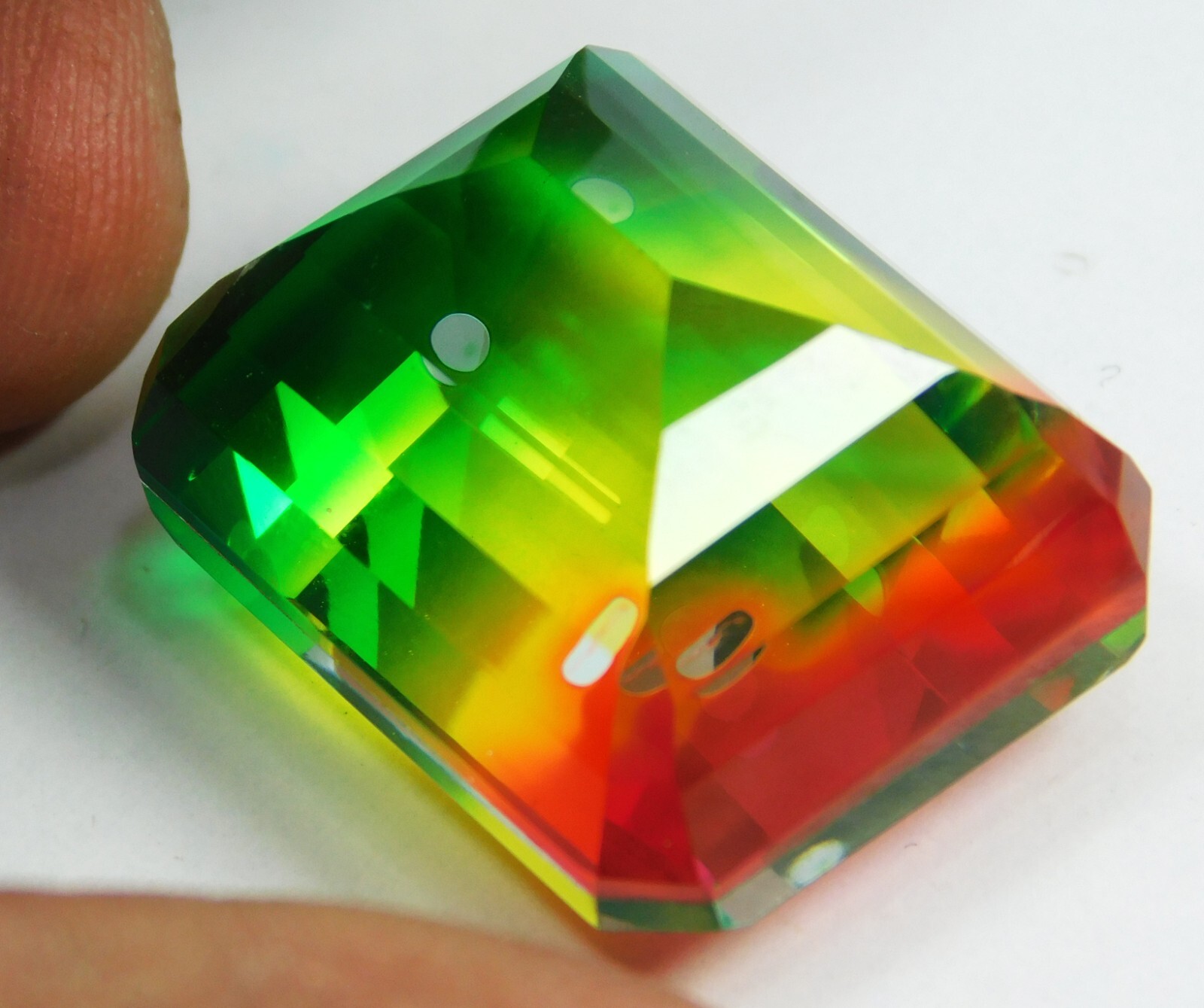 Top Quality, 75.20 Ct Natural Watermelon Tourmaline Emerald Certified Gemstone