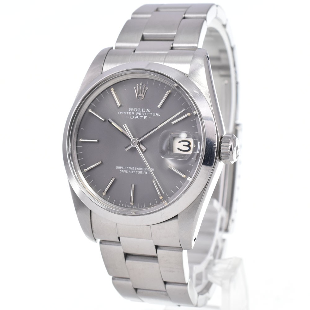 ROLEX Oyster perpetual date 1500 Cal.1570 Automatic Men’s Watch N#148633