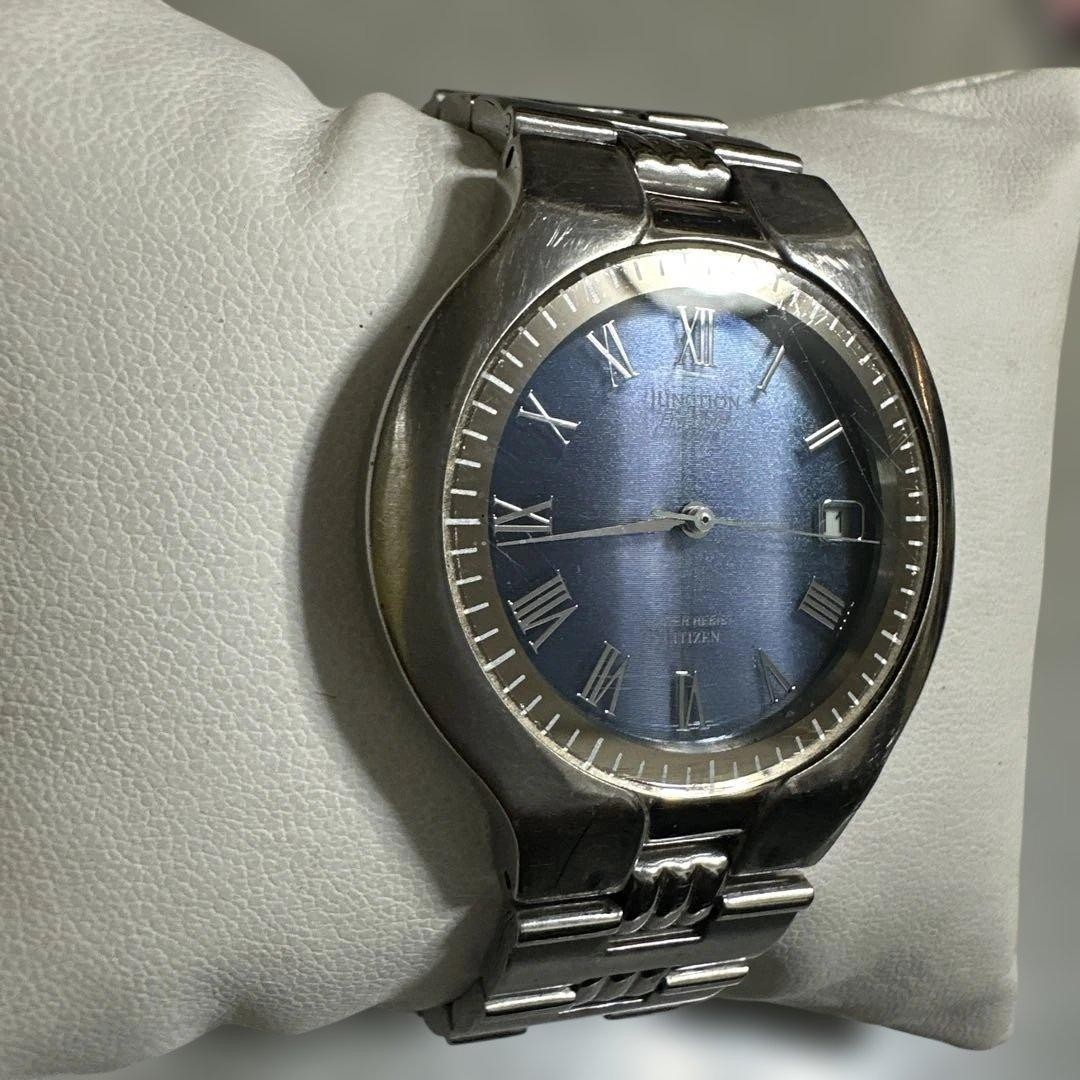The CITIZEN JUNCTION Eco-Drive men’s watch is working.