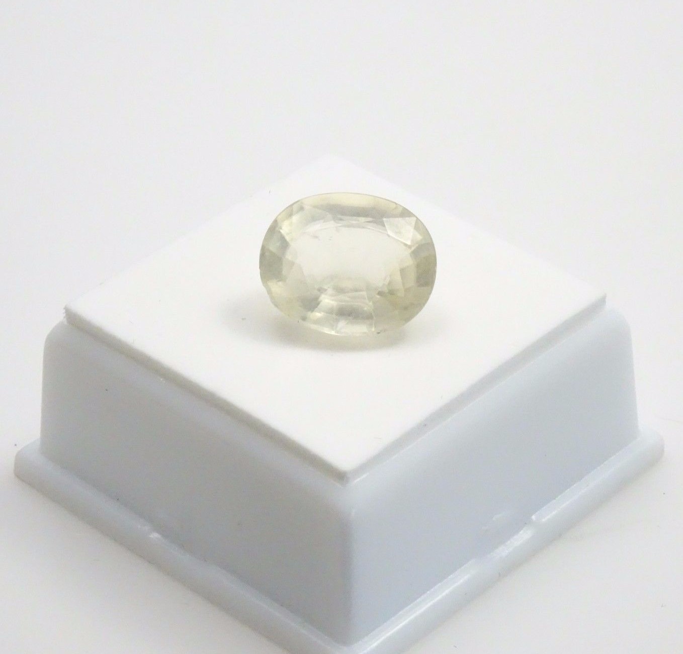 Mizzonite 7.69ct – Light Yellow Oval -14x12mm – Nepal – Scapolite Loose Gemstone