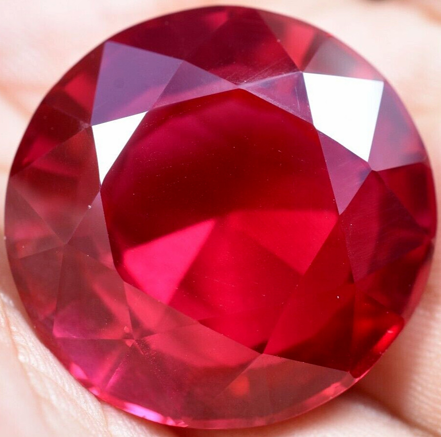 Natural 85.60 Ct Mogok Huge Pink Ruby Sparkling GGL Certified Loose Gemstone
