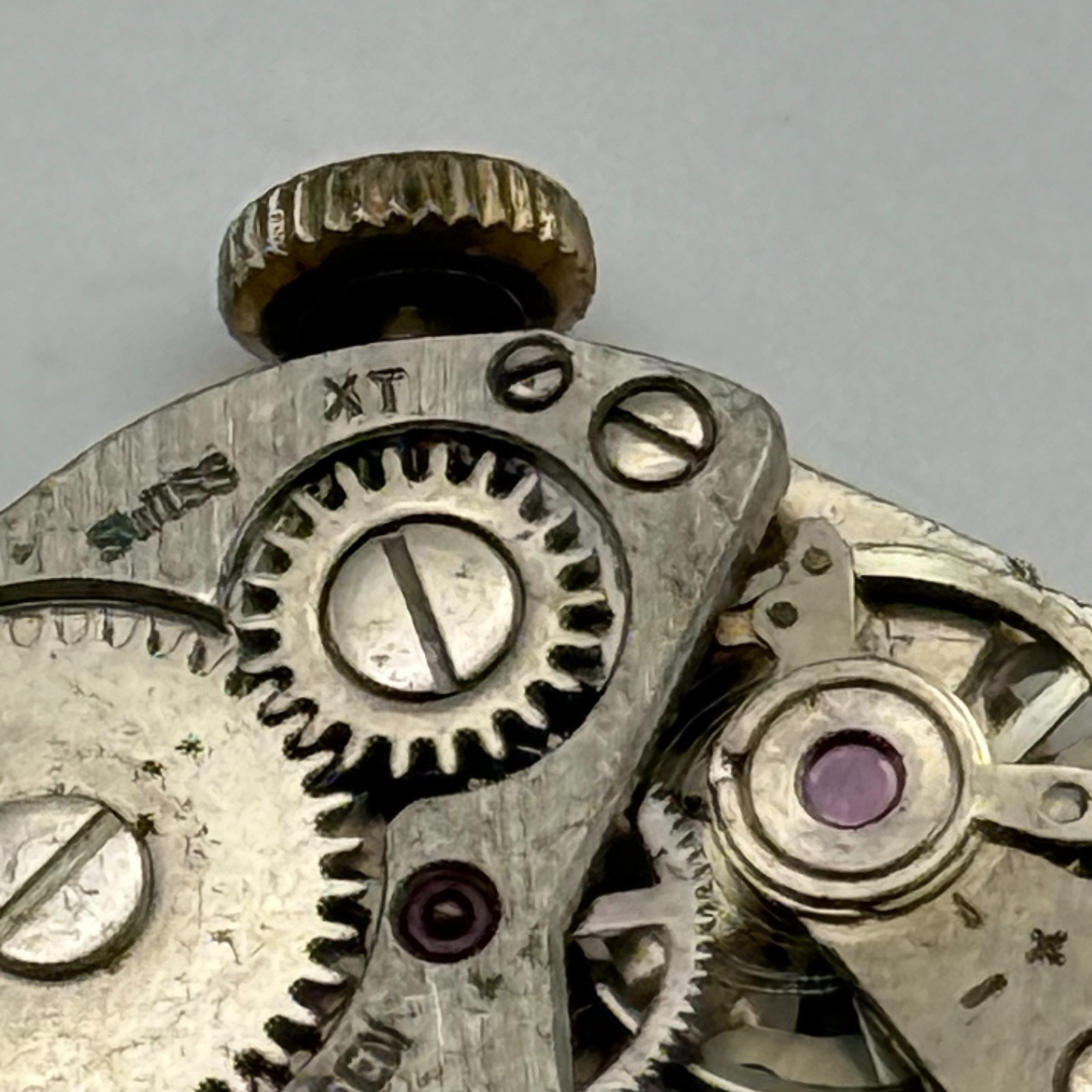 FHF ST 69-21 Watch Movement Ingersoll 17 Jewels Lever Manual Wind Parts 17.7mm