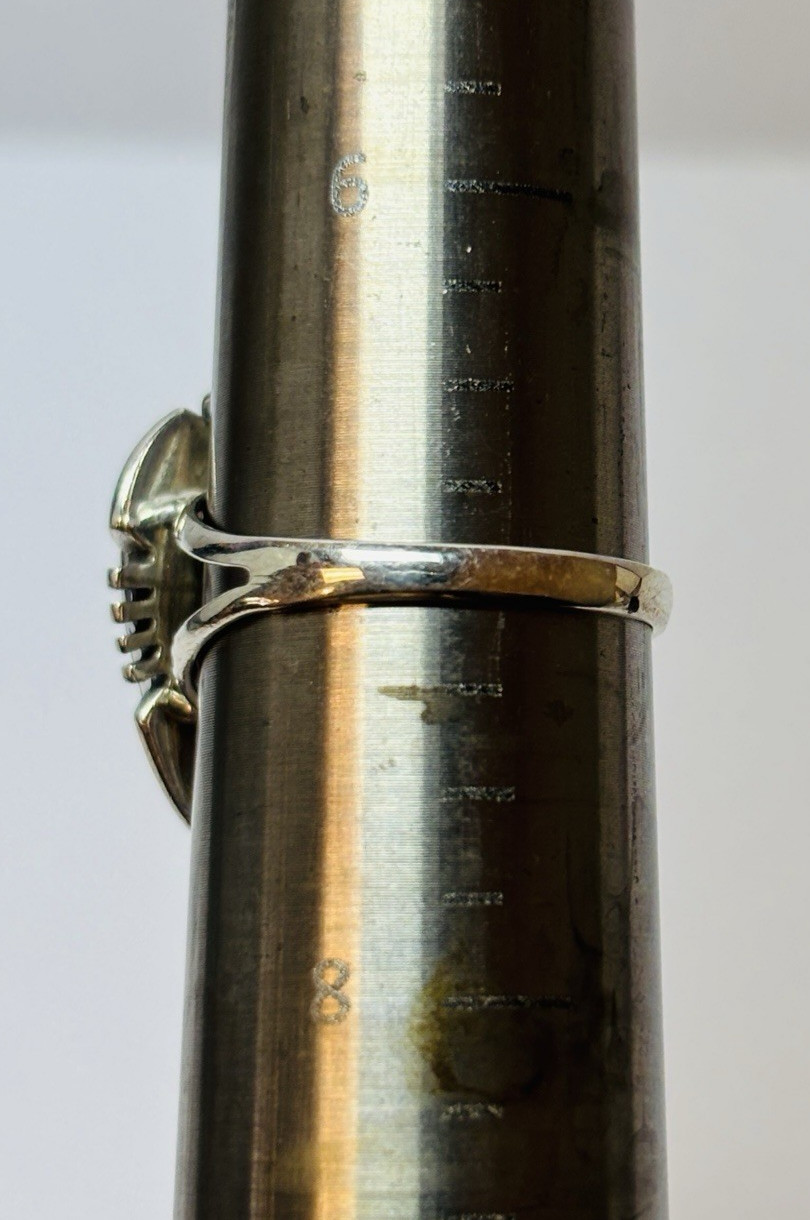 T Philippines Sterling 925 Silver Copper Turquoise Ring Sz 7 – .13