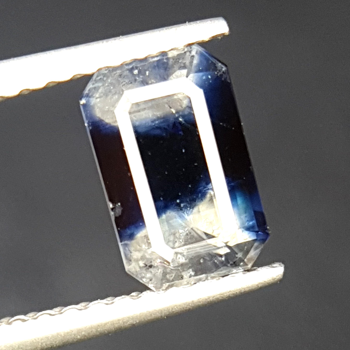 1.48 Crts Blue Dot Sapphire Certified gemstone from Badakshan Afghanistan