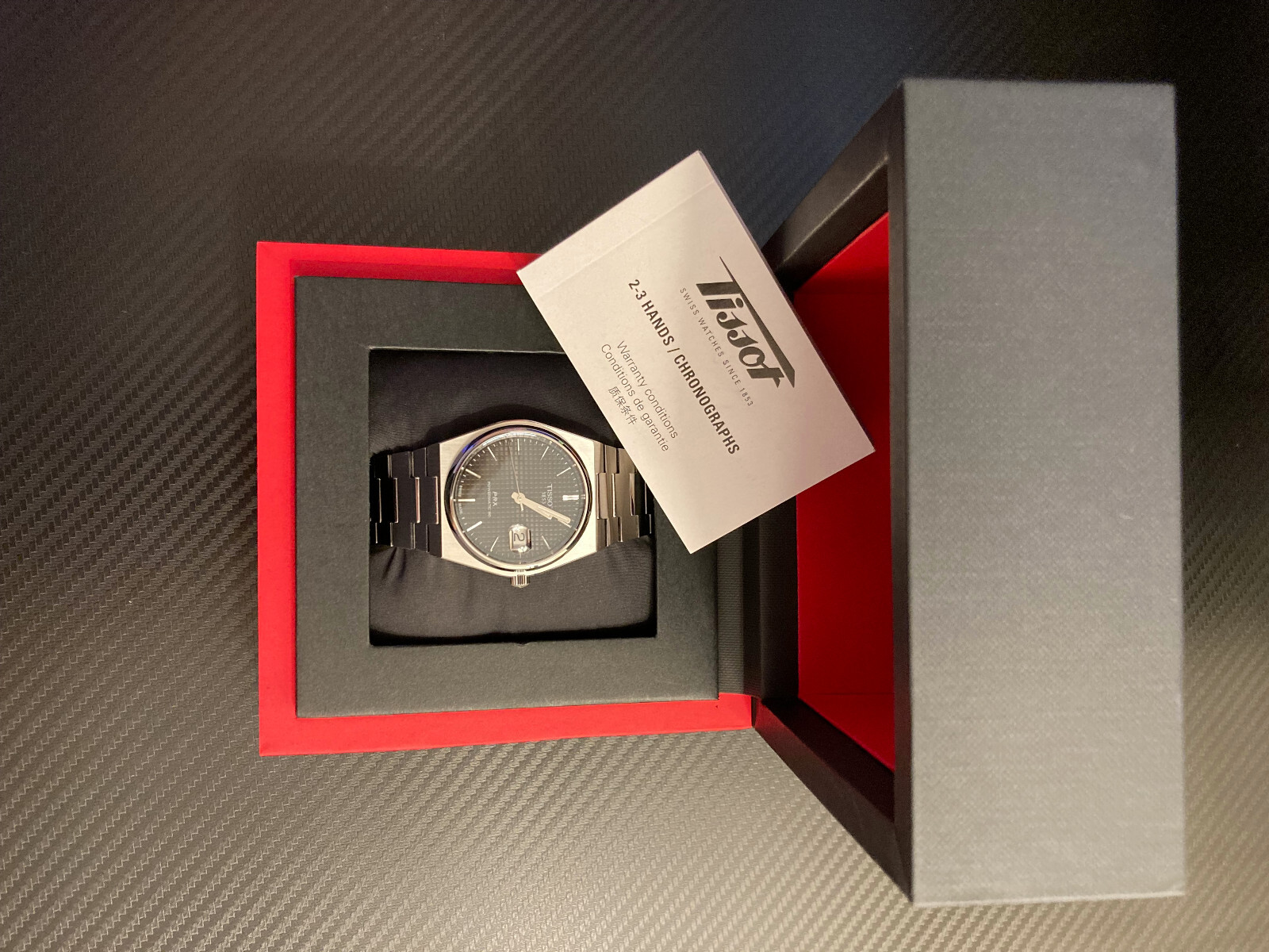 Tissot PRX Powermatic 80 w/ Box and Papers (slightly used)