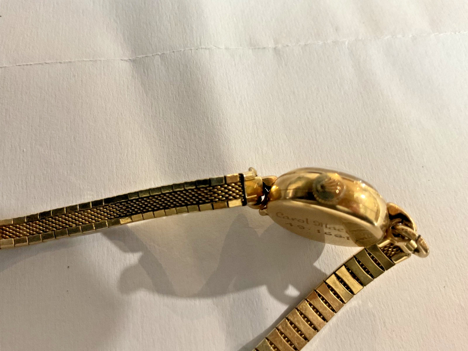 ROLEX TUDOR 9ct GOLD LADIES COCKTAIL WATCH WORKING