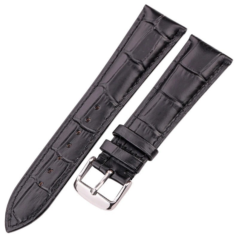 Alligator Grain Genuine Leather Watch Band Quick Release16mm/18mm/20mm/21mm/22mm