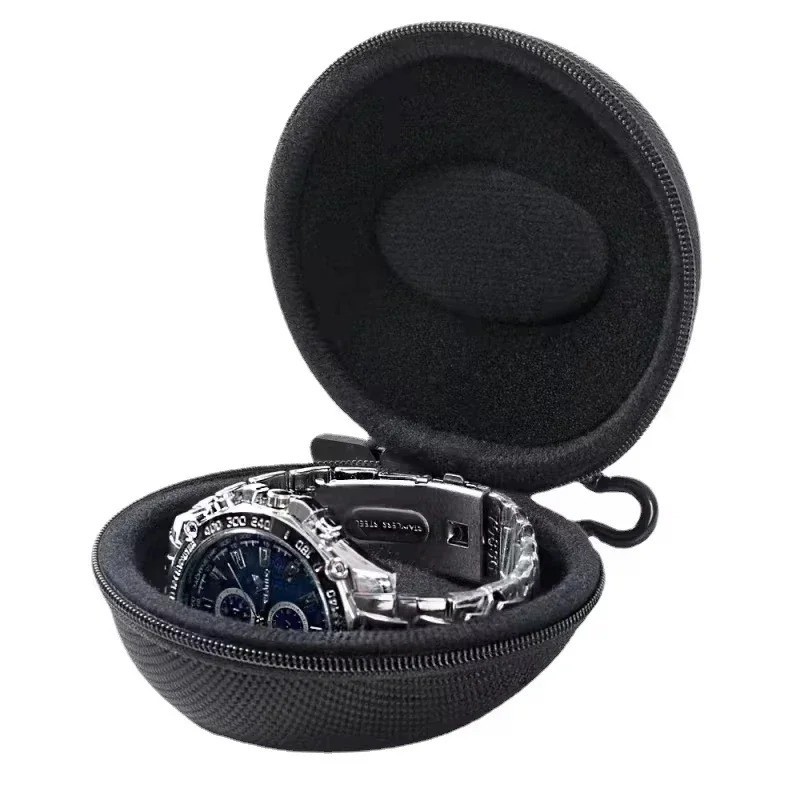 Portable EVA Watch Travel Case Waterproof Zipper Watch Storage Organizer Box
