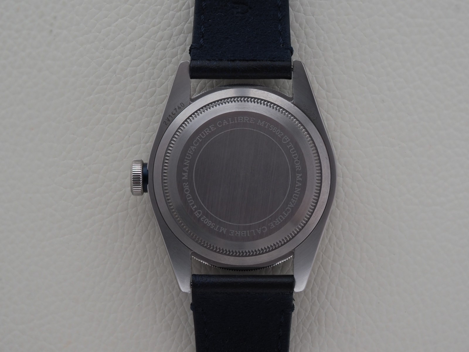 Tudor Heritage Black Bay 41 Leather Band 79230B Blue Dial Box Papers 2022