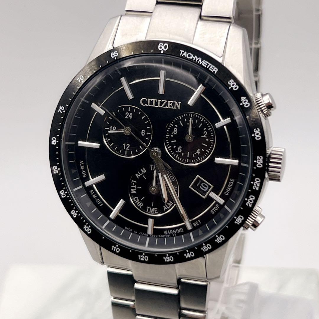 Pre-Owned CITIZEN Collection BL5594-59E Eco-Drive Chronograph Watch