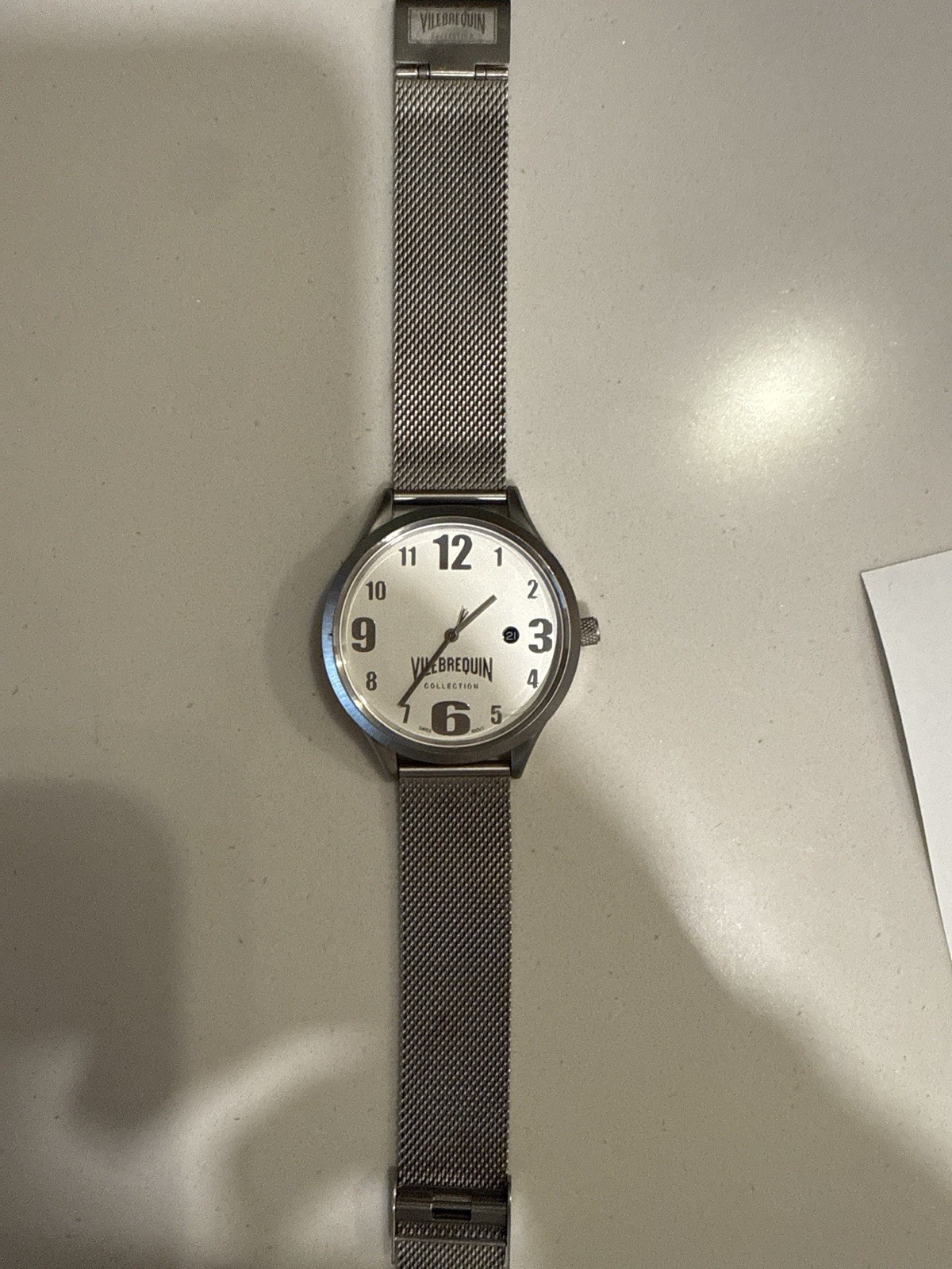 Vilebrequin Collection Limited Edition Swiss Movement Watch – Stainless Steel