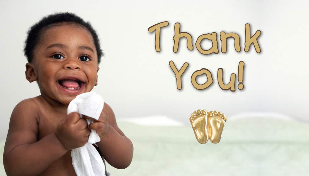 Precious Feet, Gold-Colored, Generic Thank You Card Jewelry, Lapel Pin