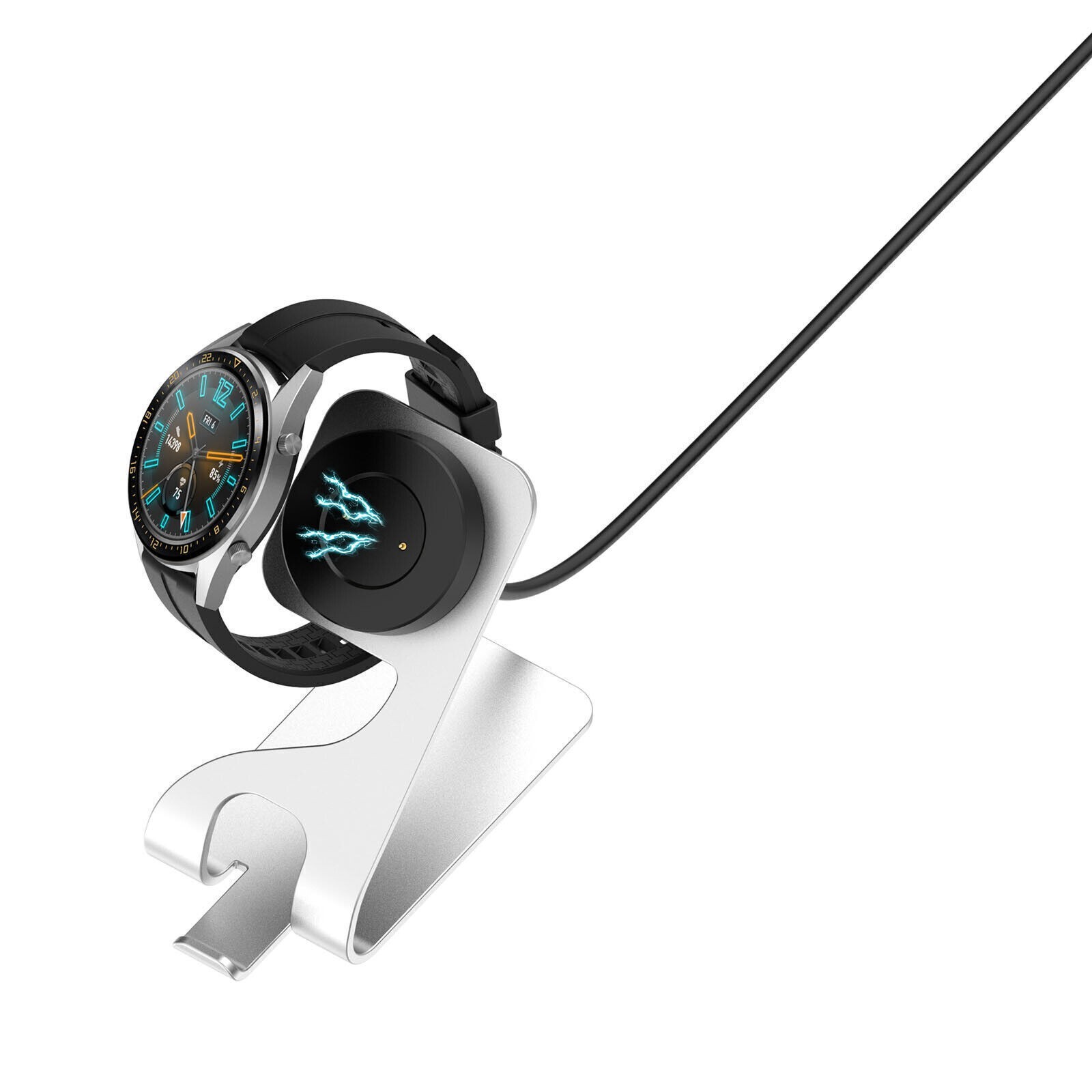 Metal Charging Dock Station Charging Stand Charger for Huawei GT2 GT Watch Part