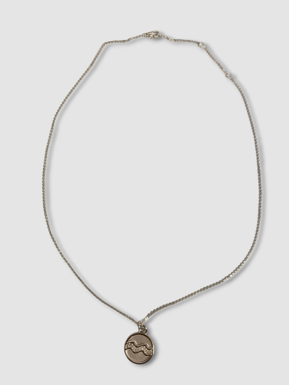 $360 Monica Rich Kosann Women’s 925 Sterling Silver Aquarius Pendant Necklace