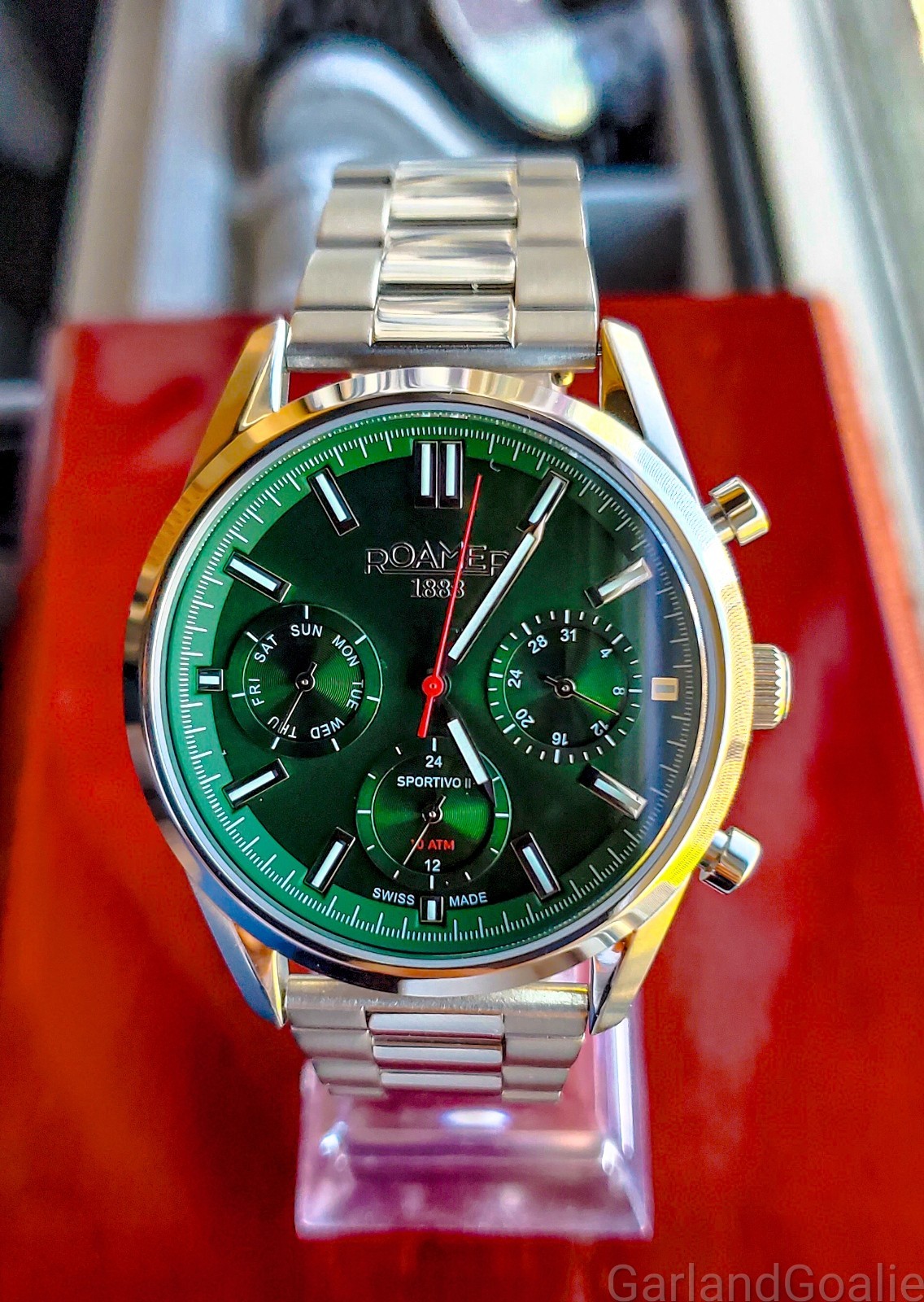 Roamer Sportivo Day Date Swiss Made Limited Edition Mint Condition Full Set!