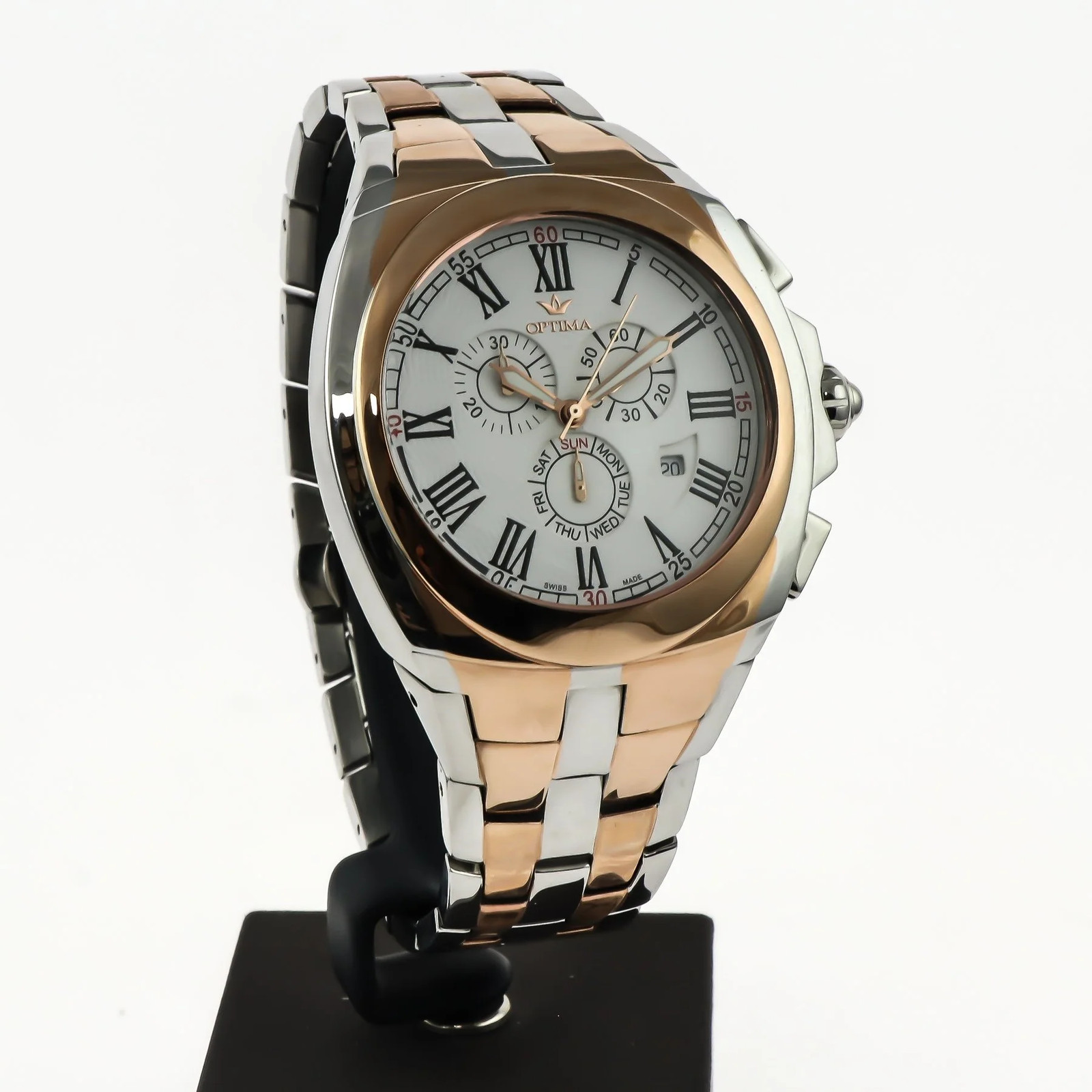 Optima – Swiss Chronograph – OSC292-SR-1 Chronograph Swiss Quartz 45mm OSC292