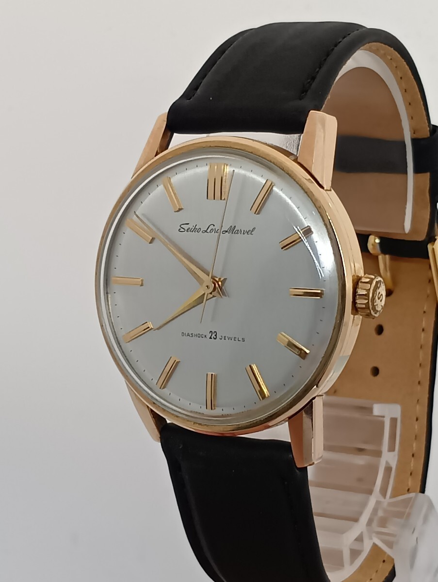 SEIKO Lord Marvel Hand Wound Men’s Watch Manufactured in March 1965 Working 5740