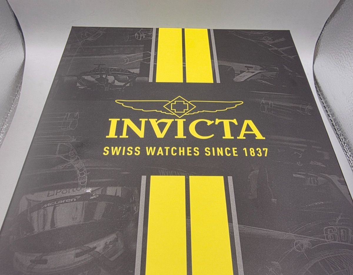 NEW INVICTA SEA HUNTER BLACK CARBON FIBER CHRONOGRAPH WATCH QUARTZ 52MM
