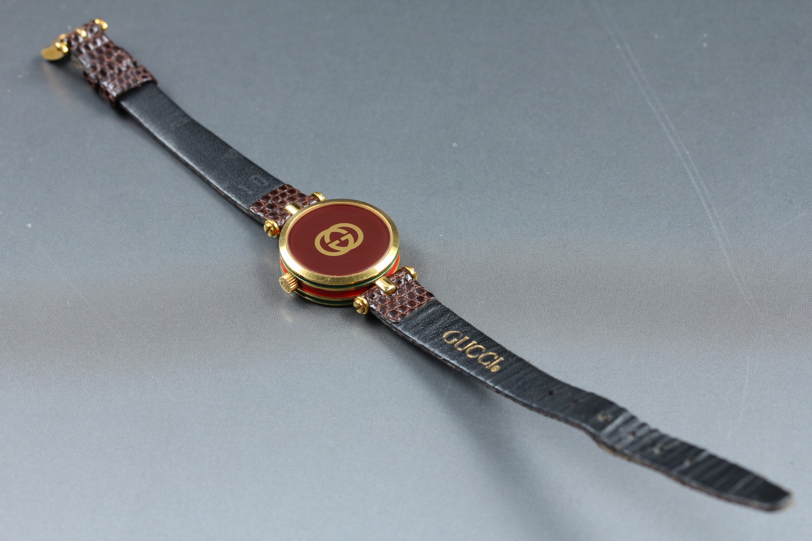 [NEAR MINT] Gucci 2000L Sherry Line Vintage Gold Quartz Ivory Dial Women’s Watch