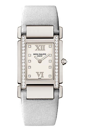 Patek Philippe Twenty-4 25mmx30mm 4920G-010 18K White Gold Women’s Watch